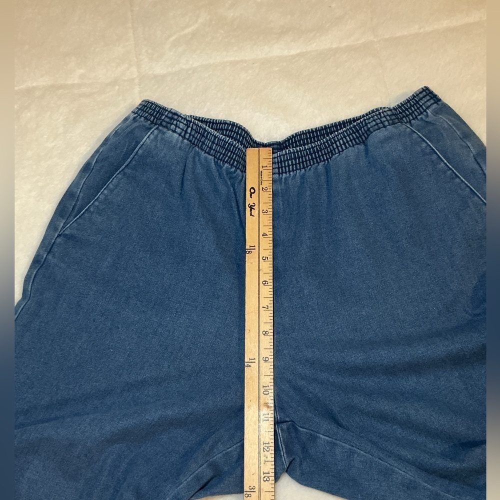 Karen Scot Casual Blue Denim pull on  Pants - Picture 6 of 10
